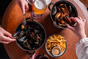 Mussels at Folly's