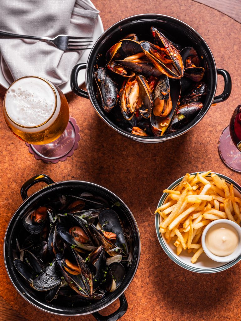 Mussels in winter